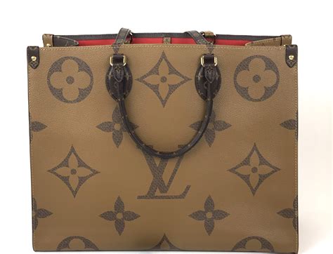 louis vuitton on.the go|louis vuitton tote reverse monogram.